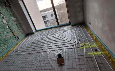 Montáž teplovodného podlahového kúrenia