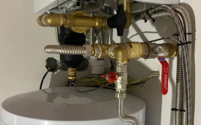 Montáž plynového kotla a bojlera